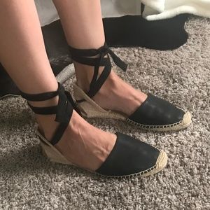 Soludos Women's Classic Leather Espadrilles Sz 9